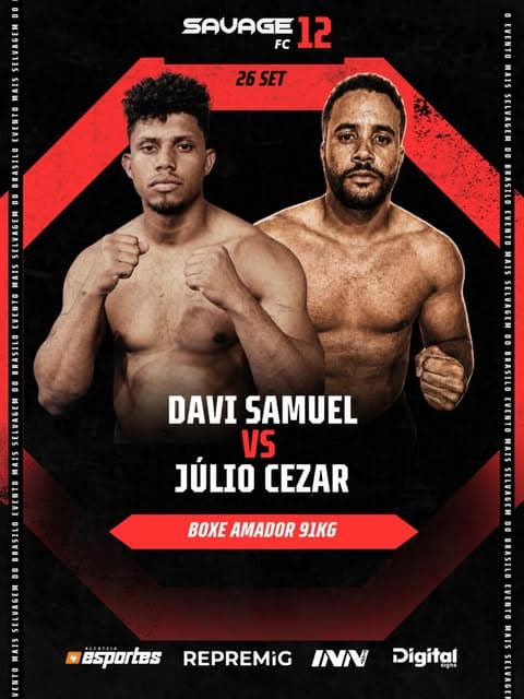Atletas em Combate no SAVAGE FC